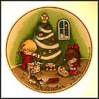 December Collector Plate by Joan Walsh Anglund MAIN