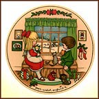 Waiting For Christmas Collector Plate by Joan Walsh Anglund MAIN