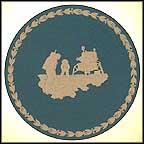 Man On The Moon Collector Plate MAIN