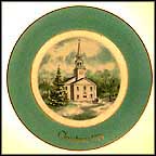 Country Church Collector Plate MAIN