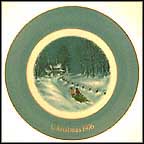 Bringing Home The Tree Collector Plate MAIN
