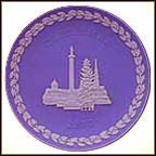 Trafalgar Square Collector Plate by Tom Harper MAIN
