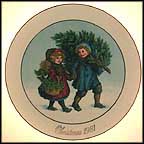 Sharing The Christmas Spirit  Collector Plate MAIN