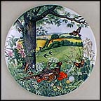 Meadows And Wheatfields Collector Plate by Colin Newman MAIN