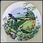 Rolling Hills And Grasslands Collector Plate by Colin Newman MAIN
