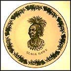 Chief Black Hawk Collector Plate by Charles Banks Wilson MAIN