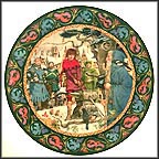 Arthur Draws The Sword Collector Plate by Richard Hook MAIN