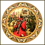 Knights Of The Round Table Collector Plate by Richard Hook MAIN