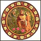 Lancelot And Guinevere Collector Plate by Richard Hook MAIN