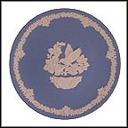 Birds - Blue Jasper Collector Plate MAIN