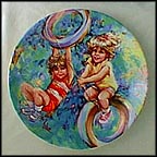 Riding High Collector Plate by Mary Vickers MAIN