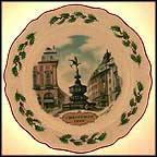 Picadilly Circus Collector Plate by Alan Price MAIN