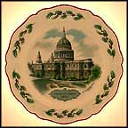 St. Paul's Cathedral Collector Plate by Alan Price MAIN