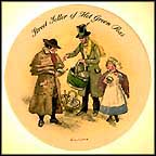 Seller Of Hot Green Peas Collector Plate by John Finnie MAIN