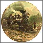 Central Pacific Railroad No. 374 Collector Plate by Robert J. Banks MAIN