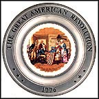 Betsy Ross And The American Flag Collector Plate MAIN