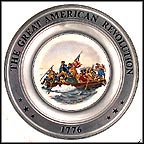 Washington Crossing The Delaware Collector Plate MAIN