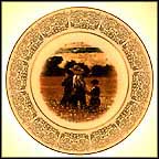 In The Mowing Collector Plate by Winslow Homer MAIN