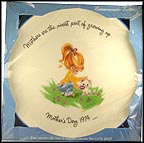 Mothers Are The Nicest Part Of Growing Up Collector Plate by Gigi MAIN