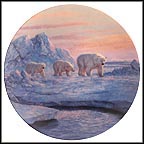 Arctic Journey Collector Plate by Hayden Lambson MAIN