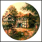 Cottage Around The Bend Collector Plate by Maurice Harvey MAIN