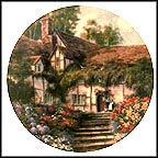 Summer's Bright Welcome Collector Plate by Maurice Harvey MAIN