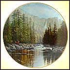 Yosemite Falls Collector Plate by Harry Johnson MAIN