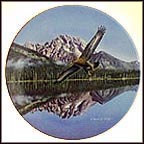 Lofty Reflections Collector Plate by Robert Richert MAIN