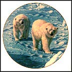 Along The Ice Floes Collector Plate by John Seerey-Lester MAIN