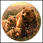 Denali Family Collector Plate by John Seerey-Lester MAIN