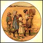 Now Thank We All Our God Collector Plate by Cicely Mary Barker MAIN