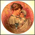 Cherished Moment Collector Plate by Brenda Burke MAIN