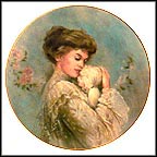 Tender Caress Collector Plate by Brenda Burke MAIN