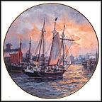 The Advent Of The Golden Bough Collector Plate by Charles Vickery MAIN