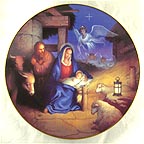 The Nativity Collector Plate by Hector Garrido MAIN