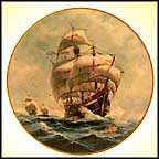 Under Full Sail Collector Plate by Jordi Penalva MAIN