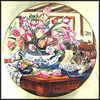 Garden's Bounty Collector Plate by Glenna Kurz MAIN