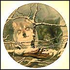 Eyes In The Mist Collector Plate by Daniel Renn Pierce MAIN