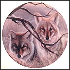Eyes Of Silence Collector Plate by Daniel Renn Pierce MAIN