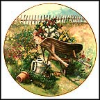 Harvest In The Meadow Collector Plate by Glenna Kurz MAIN