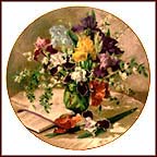 Irises Collector Plate by Vieonne Morley MAIN