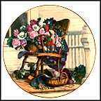 Nature's Bounty Collector Plate by Glenna Kurz MAIN