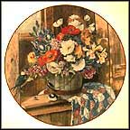 The Springtime Arrangement Collector Plate by Glenna Kurz MAIN