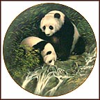 Under Watchful Eyes Collector Plate by Will Nelson MAIN