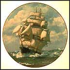The Flying Cloud Rounding The Cape Collector Plate by Charles Vickery MAIN