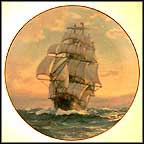 Young America Homeward Bound Collector Plate by Charles Vickery MAIN