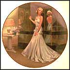 Carole Lombard as Mary in The Gay Bride Collector Plate by Erik Dzenis MAIN