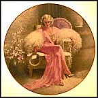 Jean Harlow as Kitty in Dinner At Eight Collector Plate by Erik Dzenis MAIN