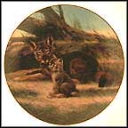 The Red Wolf Collector Plate by Will Nelson MAIN