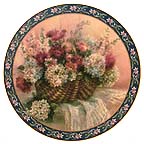 Hydrangeas Collector Plate by Lena Liu MAIN